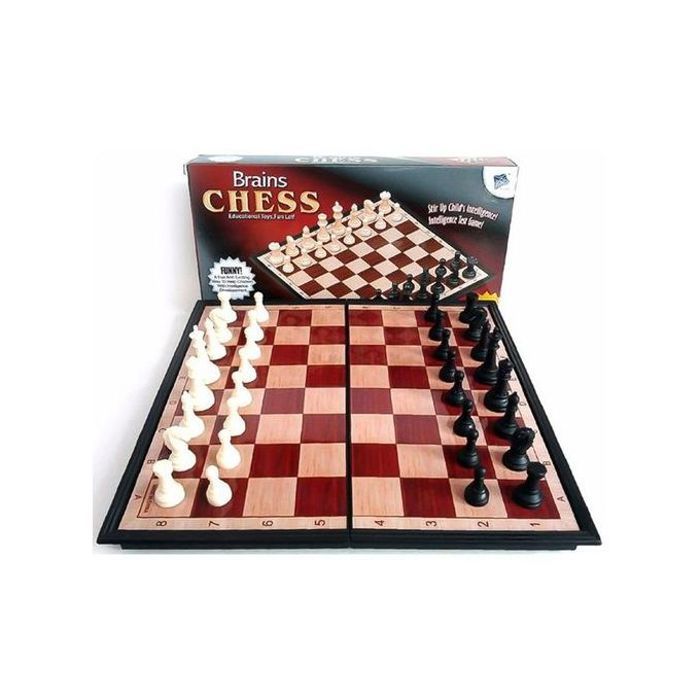 Jeux d'échecs brains chess magnétique