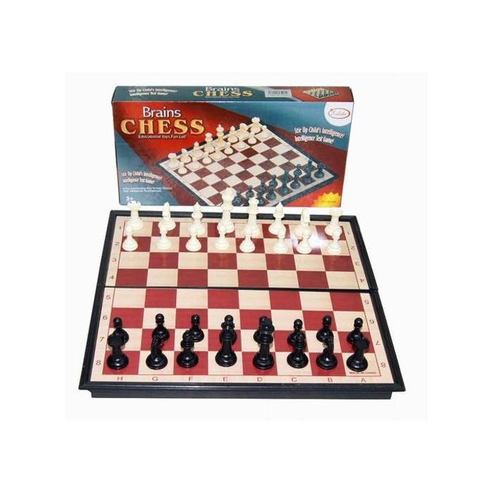 Jeu d'echecs pliable magnétique "Brain chess"