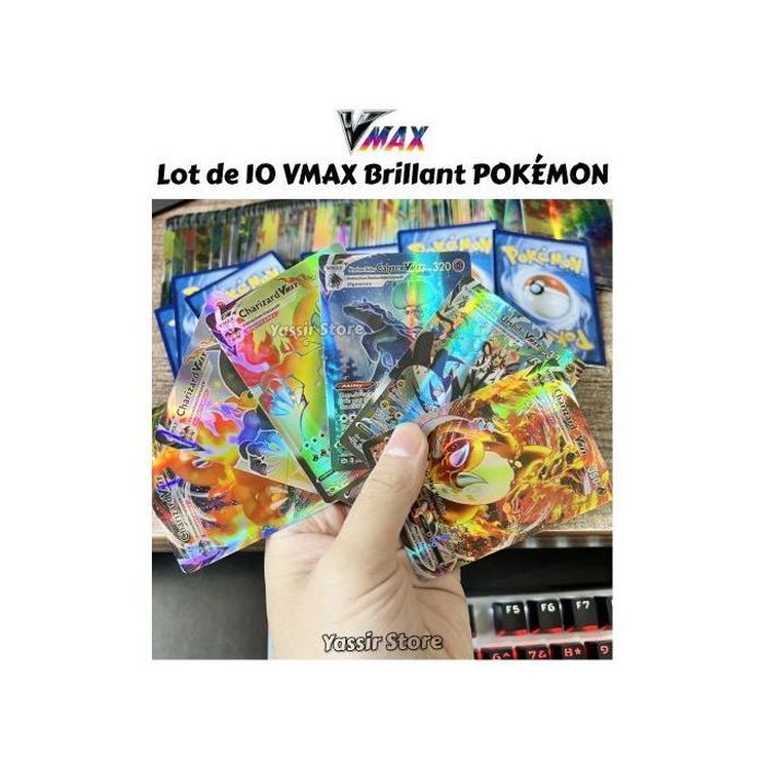 Pokémon - lot de 10 cartes vmax