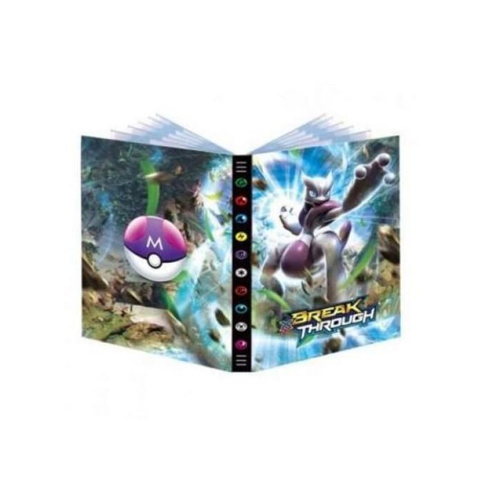 Album de rangement cartes pokemon 432 pochettes mewtow breakthrough 2022