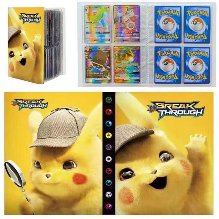 Album de collection cartes pokemon, 240 pièces