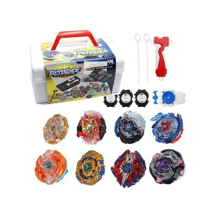 Malette beyblade box (8 pièces)