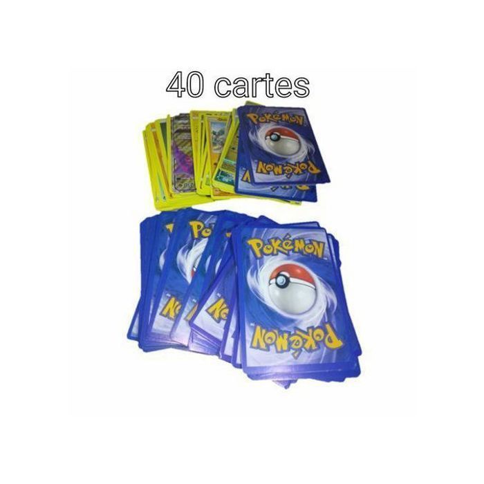 40 cartes (ancienne et nouvelle génération)
