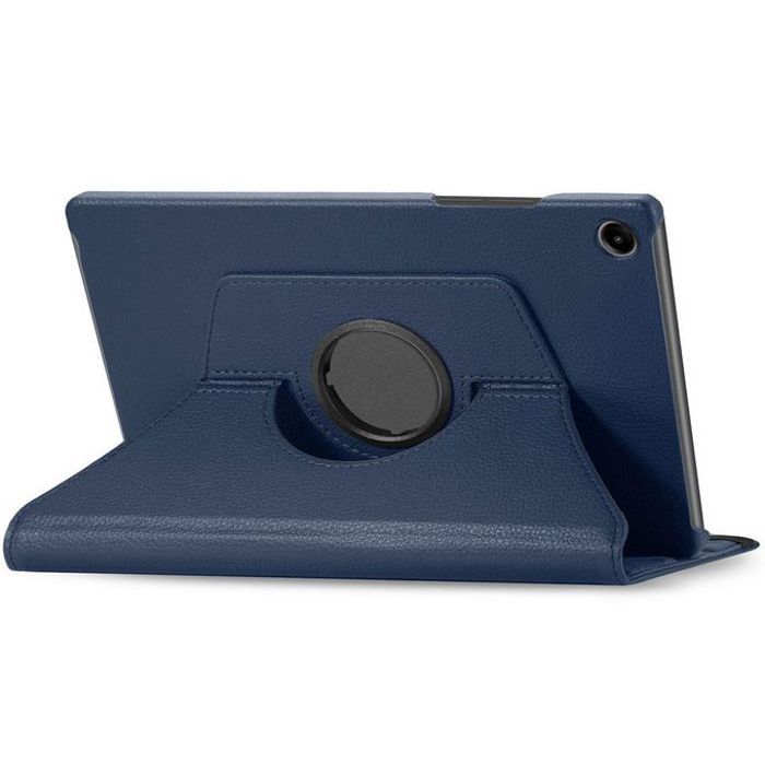 Coque en cuir - Samsung - Galaxy Tab A9+ - Rotatif 360° - Bleu - Protection optimale