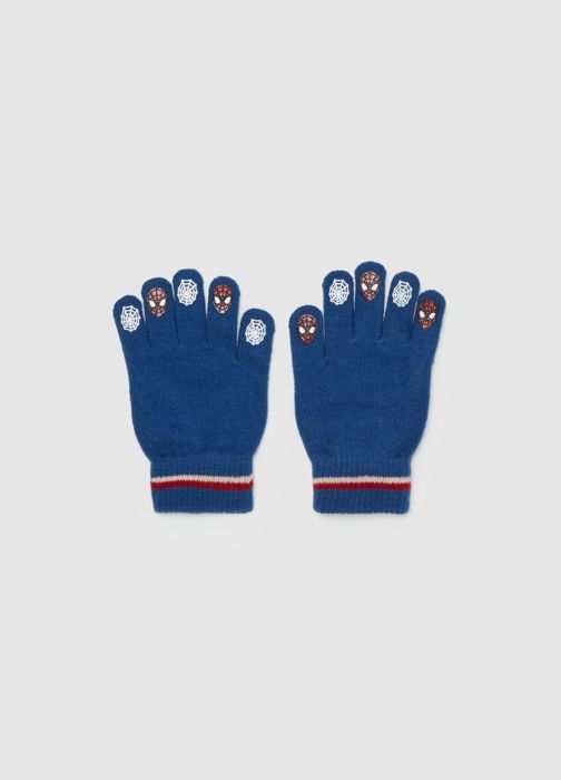 Gants avec imprimé Spider-Man - Deep Blue