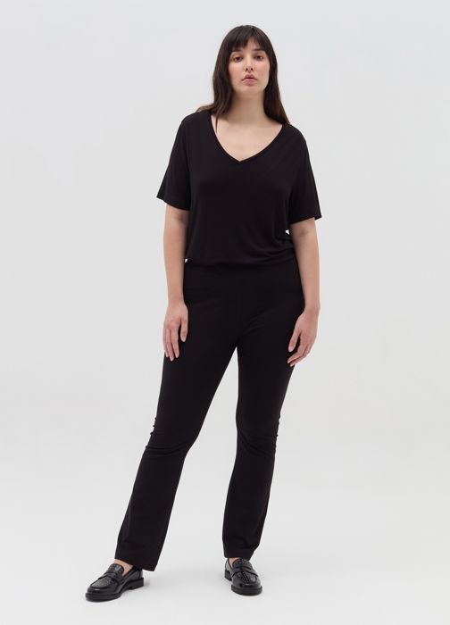 Legging bootcut galbé - Black