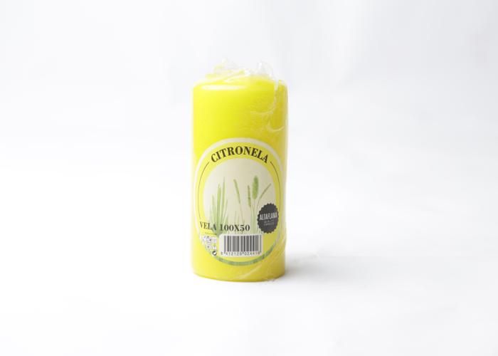 BOUGIE 100X50 CITRONNELLE