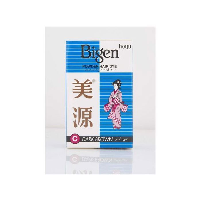 Coloration pour Sourcils Bigen Marron Foncé 6Gr sans ammoniaque ni eau oxygénée