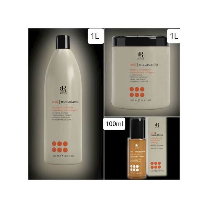 Kit Macadamia Star - Shampooing 1000ml + Masque 1000ml + Sérum 100ml