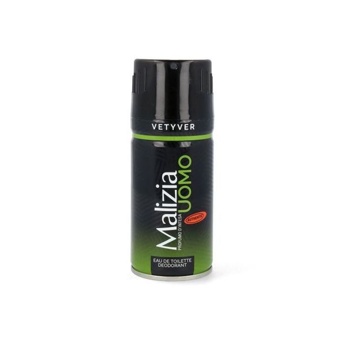 Déodorant Corporel Malizia Uomo Vetyver - 150ml
