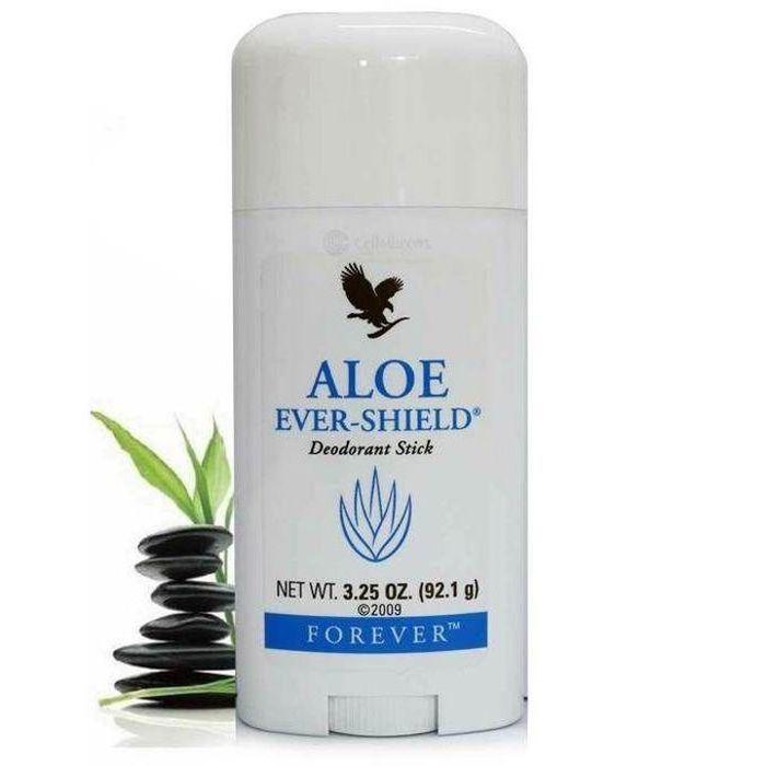 Déodorant Forever Aloe Ever Shield : protection anti-odeurs toute la journée avec l'aloès.