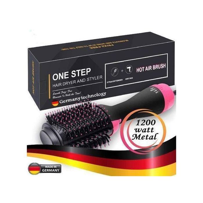 One Step Brosse Soufflante – Séchage, Lissage et Volume pour Tous Types de Cheveux - 1200 W