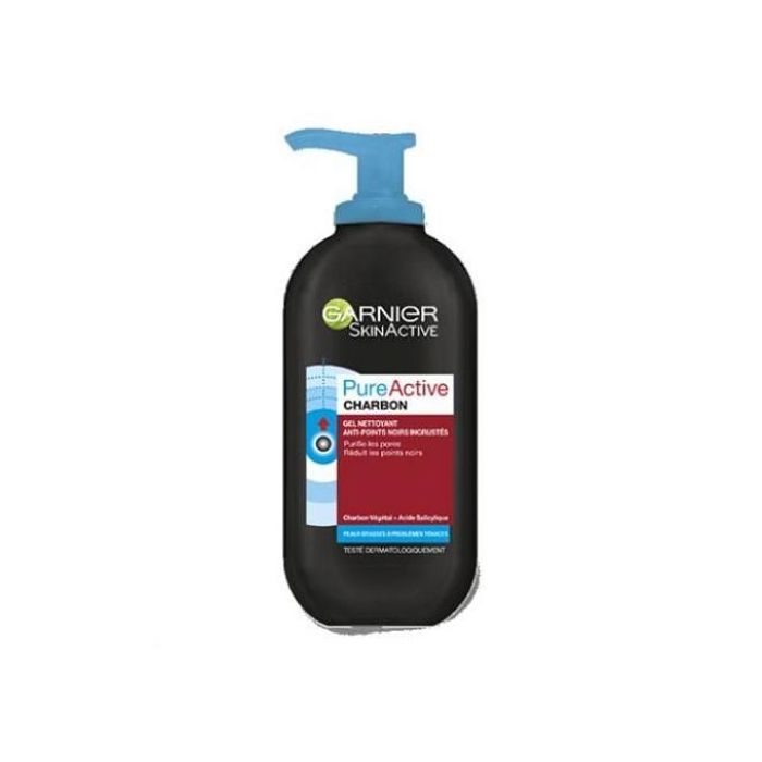 Gel Nettoyant Charbon Garnier - Anti-Points Noirs Incrustés - 200ml