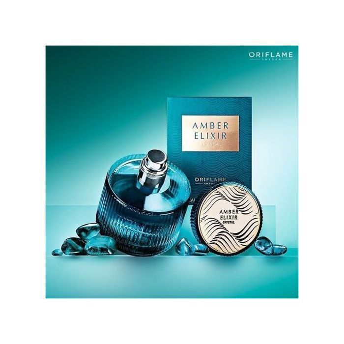 Eau de parfum Oriflame Amber Elixir Crystal pour Femme 50 ml