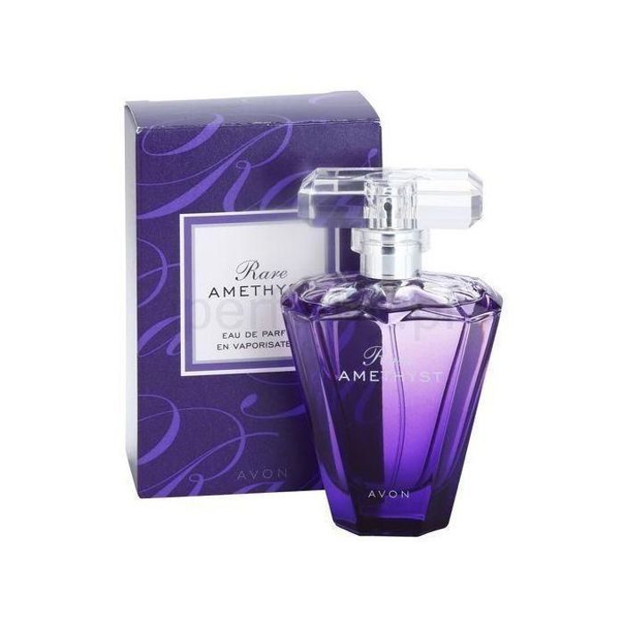 Eau de parfum Avon Rare Amethyst : un parfum féminin aux notes agréables, idéal en cadeau.