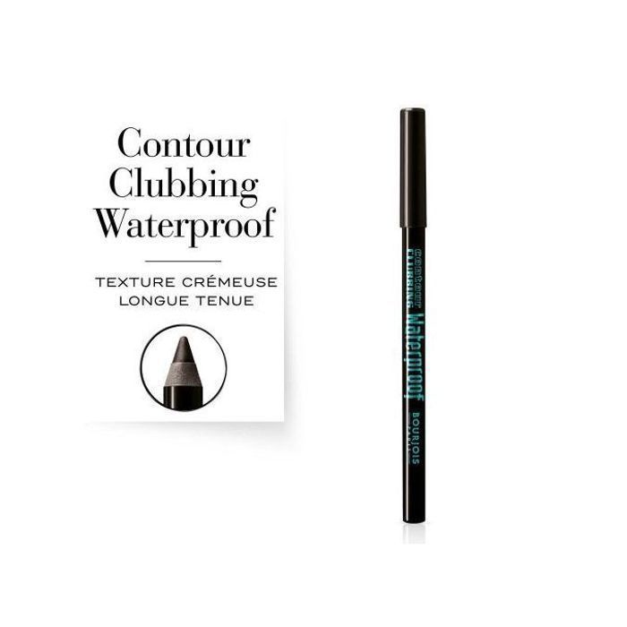 Crayon yeux - BOURJOIS - Waterproof - Noir - Maquillage intense - Application facile