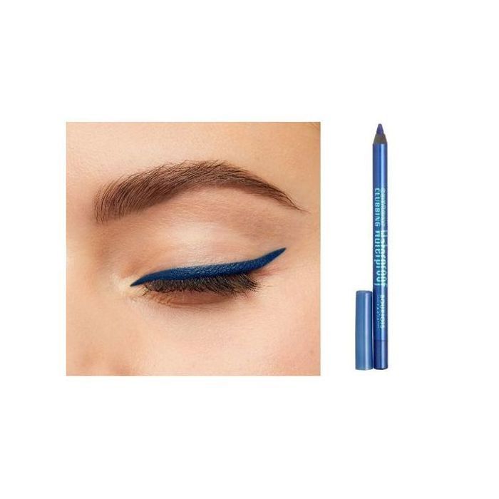 Crayon contour imperméable Bourjois : un eye-liner bleu waterproof pour un regard vibrant et intense.