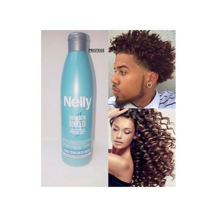 Crème Nelly Active Boucles 250 ml : définit et hydrate vos boucles pour un résultat sans frisottis.