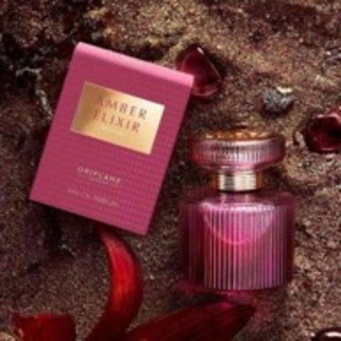 Eau de parfum Amber Elixir Mystery Oriflame, 50ml, parfum oriental ambré et floral
