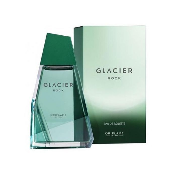 Eau de toilette Glacier Rock Oriflame pour homme, 100ml, parfum frais et aromatique