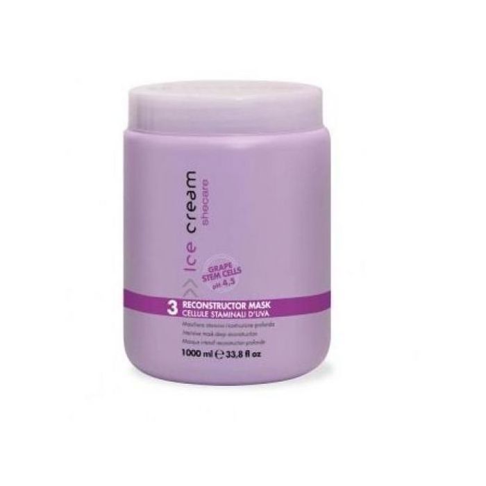 Masque restructurant Inebrya Ice Cream à la kératine, 1000ml