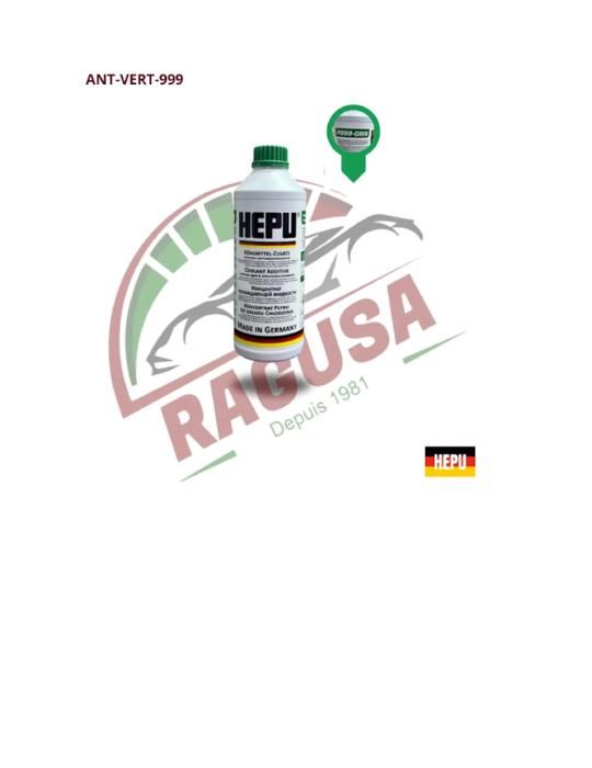 Antigel vert 999 haute resistance  ideal pour I'hiver