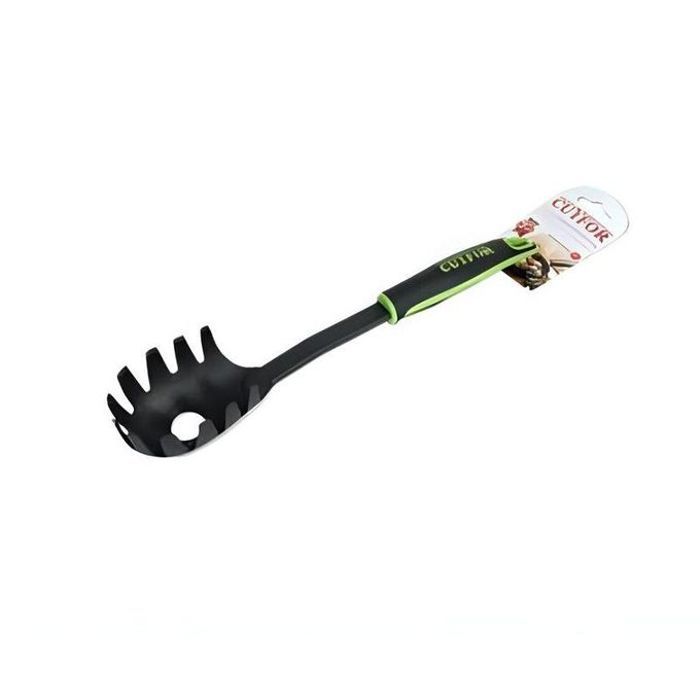 Cuillère à Pasta - ART KITCHEN - Cuyfor - Plastique sans BPA - Noir - Compatible lave-vaisselle