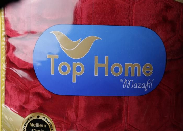 COUVERTURE TOP HOME GOLD ROUGE ABT 220 X 240