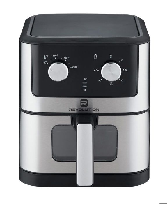 REVOLUTION  Air Fryer 8L -  Friteuse sans Huile 1800W - 60 Mins - 220-240V - R-AF01