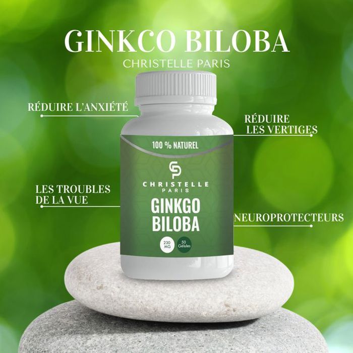 Ginkgo biloba offre des bienfaits pour la santé oculaire, cardio-vasculaire, oxydatif et neuroprotecteurs