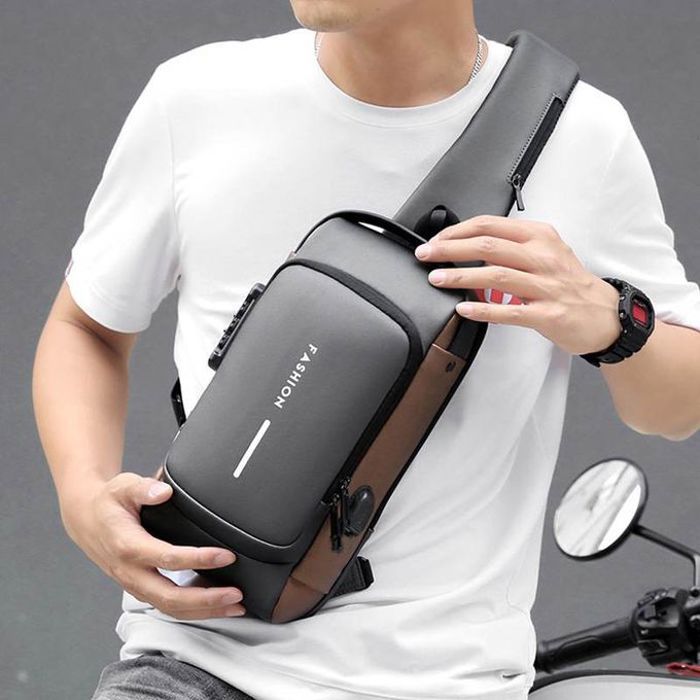 Sac à dos noir anti-vol pour hommes et femmes, chargeur USB, haute qualité