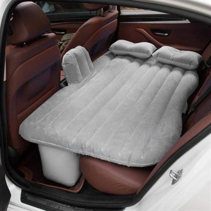 Lit gonflable de voiture, matelas gonflable pliant épais, coussin d'air portable.