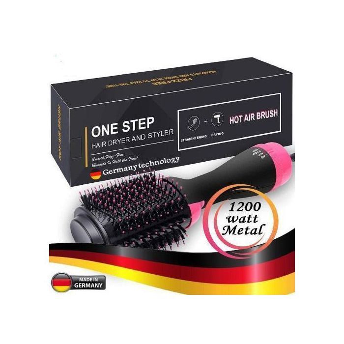 One Step Brosse 1200W 3 EN 1 Lisseur + Boucleur + Sèche cheveux (Germany)
