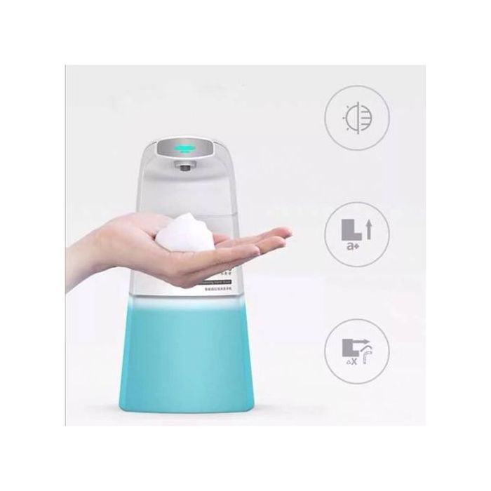 Distributeur automatique de savon mousse, à induction infrarouge