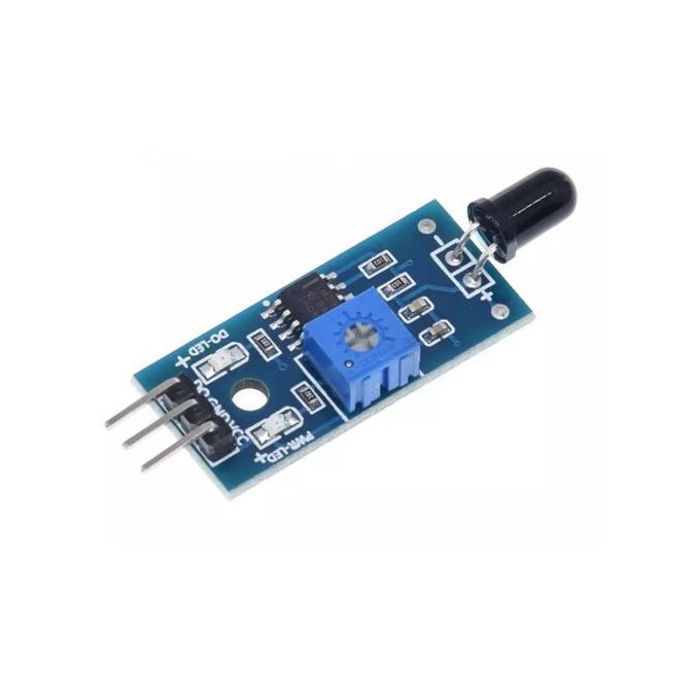 Capteur de détection de flamme pour Arduino, pour des projets de sécurité et d'automatisation.