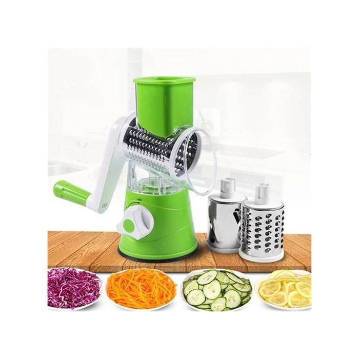 Coupe-légumes manuel multifonction, râpe et hachoir à légumes pratique et efficace pour la cuisine.