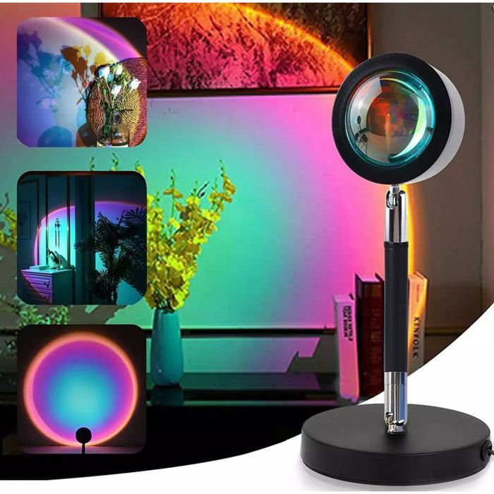 Lampe de projection de coucher de soleil