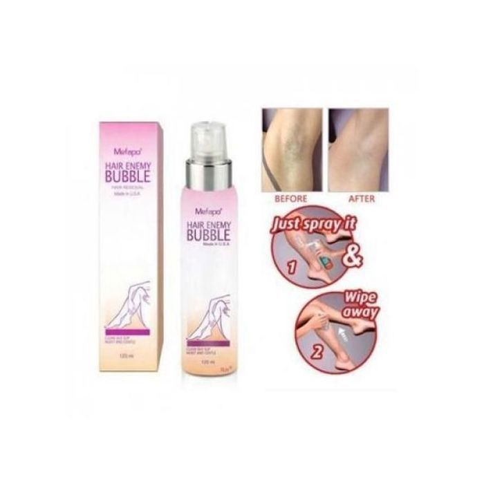 Spray Épilatoire Sans Douleur 98 ml -  Peau Douce et Lisse sans Irritation