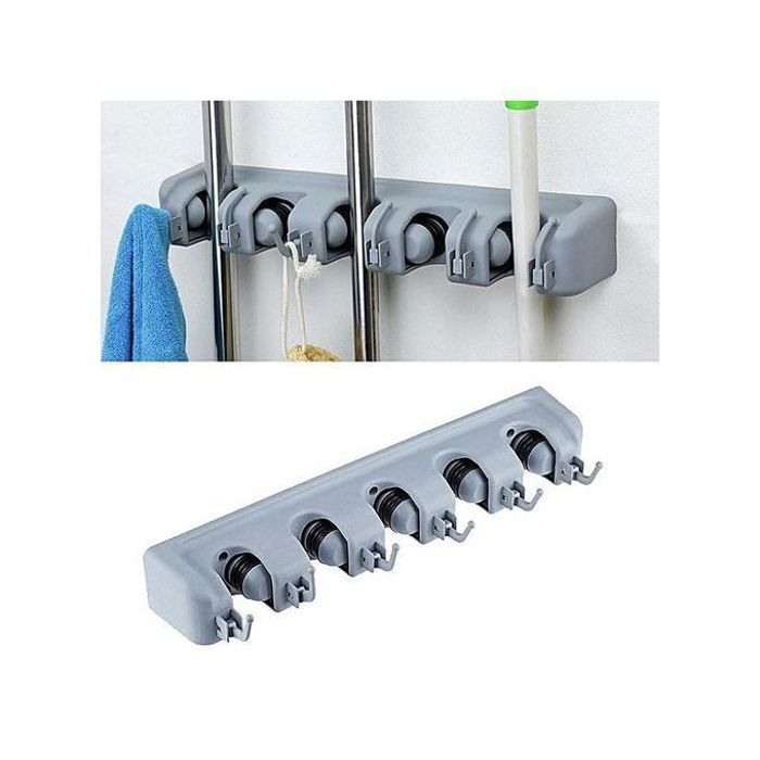 Support de Balai & Vadrouille : Organisation & Rangement Pratique