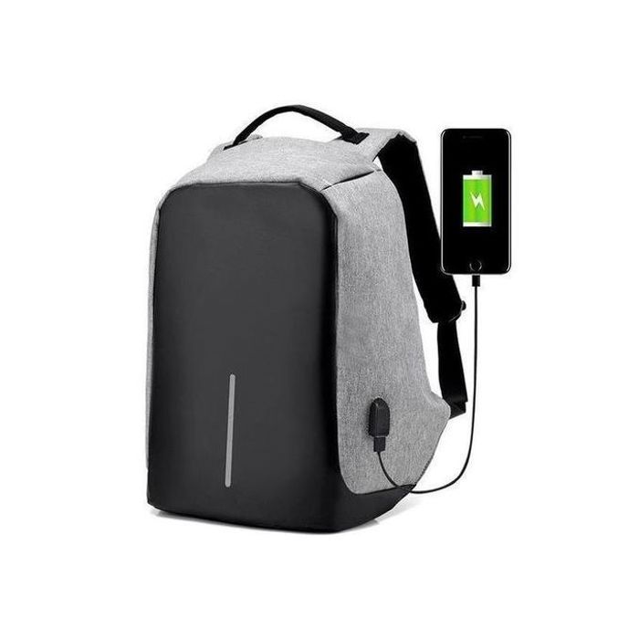 Sac à Dos Anti-Vol Multifonction : Port USB & Rangement Intelligent - Idéal pour le Travail & Voyage