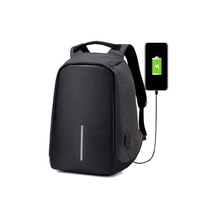 Sac à Dos Anti-Vol avec Port USB : Confort & Sécurité - Idéal pour Ordinateur Portable
