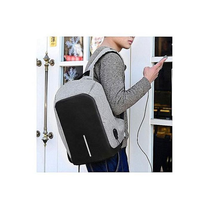 Sac à Dos Élégant et Sécurisé avec Recharge pour Appareils