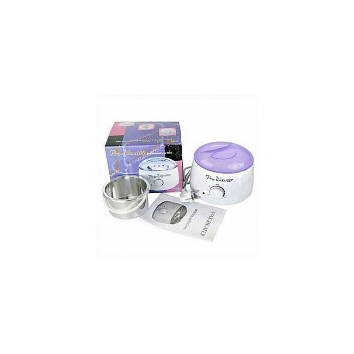 Pack Épilation Cire Film : Chauffe-Cire Pro Wax + Cire + Spatules - Épilation Facile & Douce