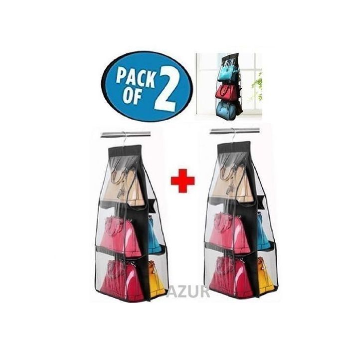Housse de rangement - GENERIC - Sac à main - Tissu non tissé - 6 poches - Durable et pratique