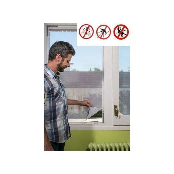 Moustiquaire - Air Frais - Magnétique - 150 x 180 cm - Installation sans perçage - Protection efficace