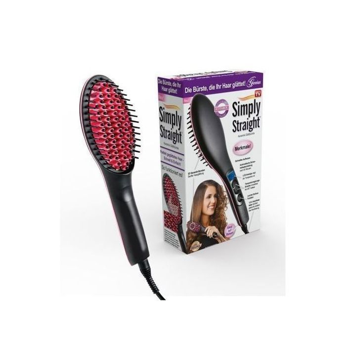 Brosse Lissante - Cheveux Lisses & Sans Frisottis