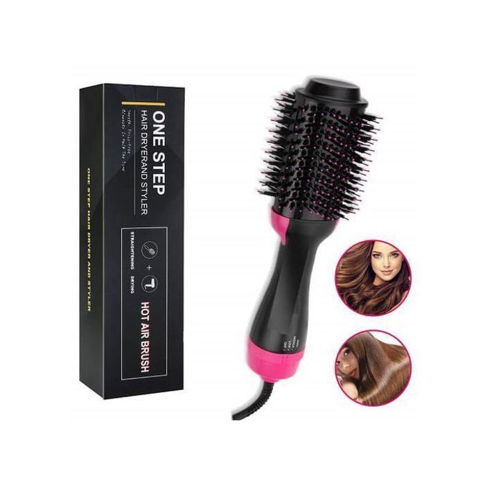 One Step Brosse Lissante - Cheveux Lisses & Volumineux en 1 Minute