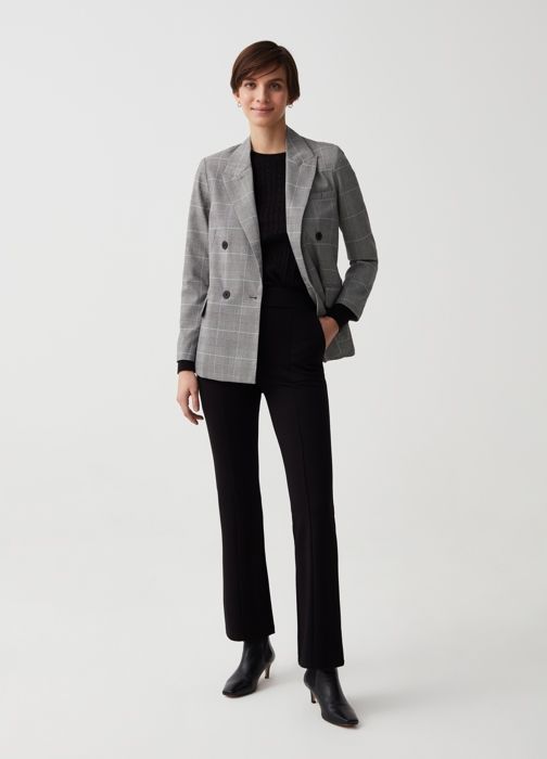 Legging - OVS HOUSEBRAND - LEG701 P. MI BLACK - Noir - 68% Viscose - Femme