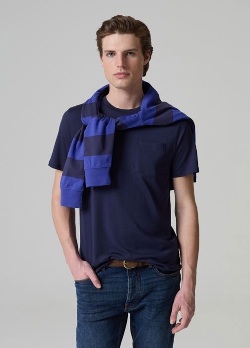 T-shirt Pour Homme - BLACK IRIS