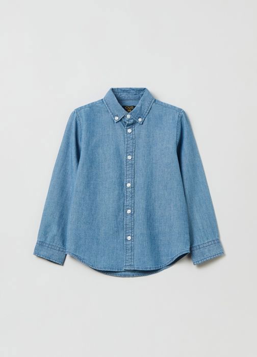CHAMBRAY SHI LIGHT BLUE - Pour Fille